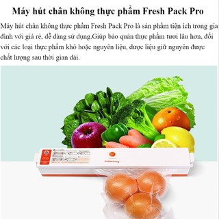 ( hoả tốc Hn) Máy hút chân không Fresh Pack Pro