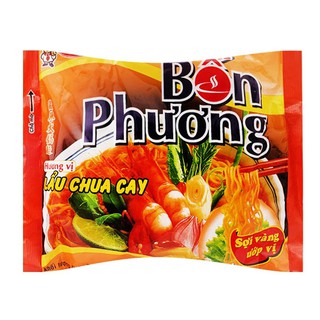 Mì tôm Bốn Phương mì gói lẩu chua cay 70g