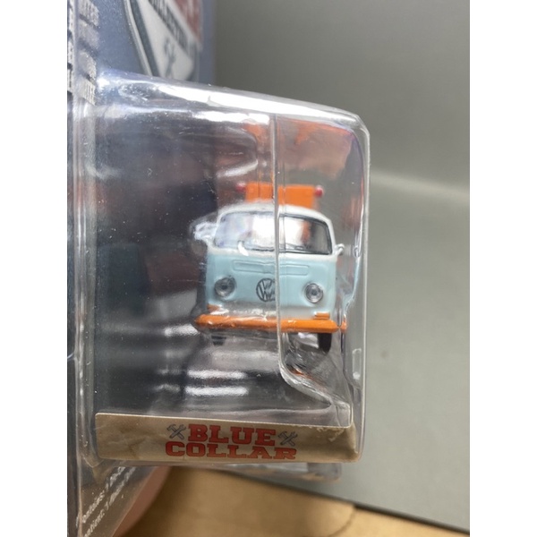 Greenlight - Gulf 1969 Volkswagen Double Cab Pickup - Xe mô hình tỉ lệ 1/64