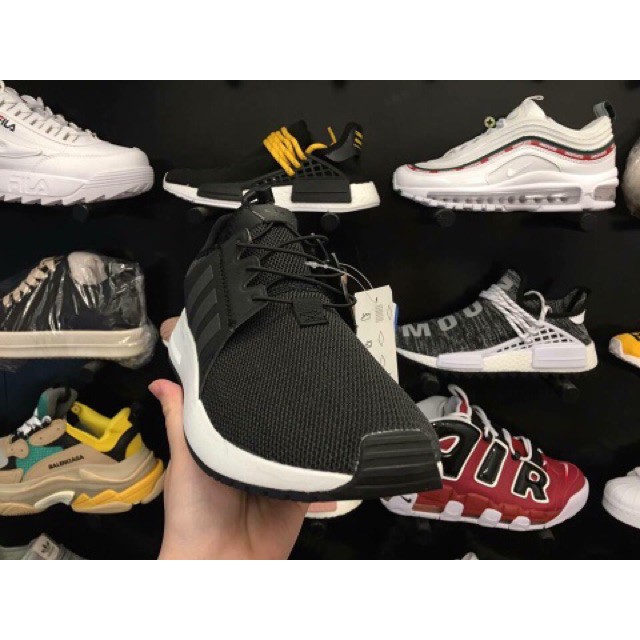 ( Video cận cảnh ) Giày Sneaker NMD XPLR Đen Trắng Phản Quang