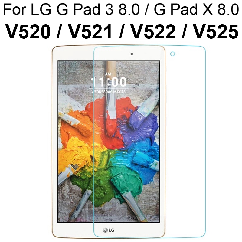 Screen protector for LG G Pad 3 8.0 V520 Miếng dán màn hình GPad X 8.0 inch V521 V522 V525 kính cường lực