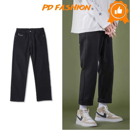 Quần baggy nam quần bò baggy nam đen hot 2021 PD FASHION | BigBuy360 - bigbuy360.vn
