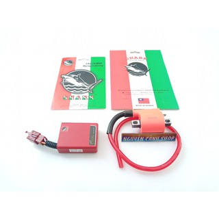 iC xe drem mobin sườn SHARK 2 món ic có dây cực mạnh