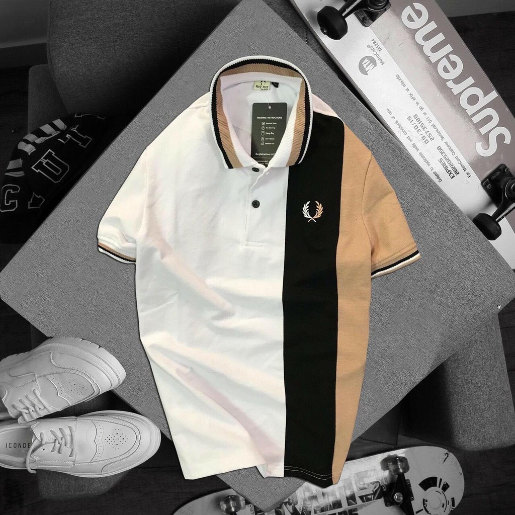 Áo Polo nam cổ bẻ ngắn tay, chất liệu vải cá sấu cotton cao cấp, trẻ trung, năng động – FORMEN SHOP – FMPS106 | BigBuy360 - bigbuy360.vn