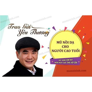 Mũ nồi dạ cho người cao tuổi
