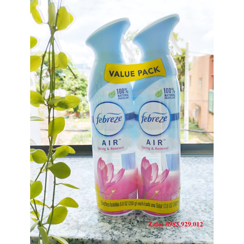 Xịt phòng khử mùi Febreze Air 250g