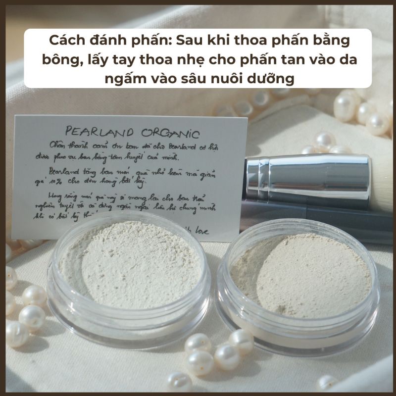 Phấn Phủ Kiềm Dầu Dưỡng Da Hoàn Toàn Từ Bột Ngọc Trai Tinh Khiết Nano 8gr