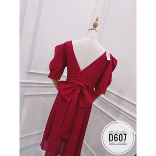 BIGSIZE NHUNG LÊ Đầm cổ vuông D607