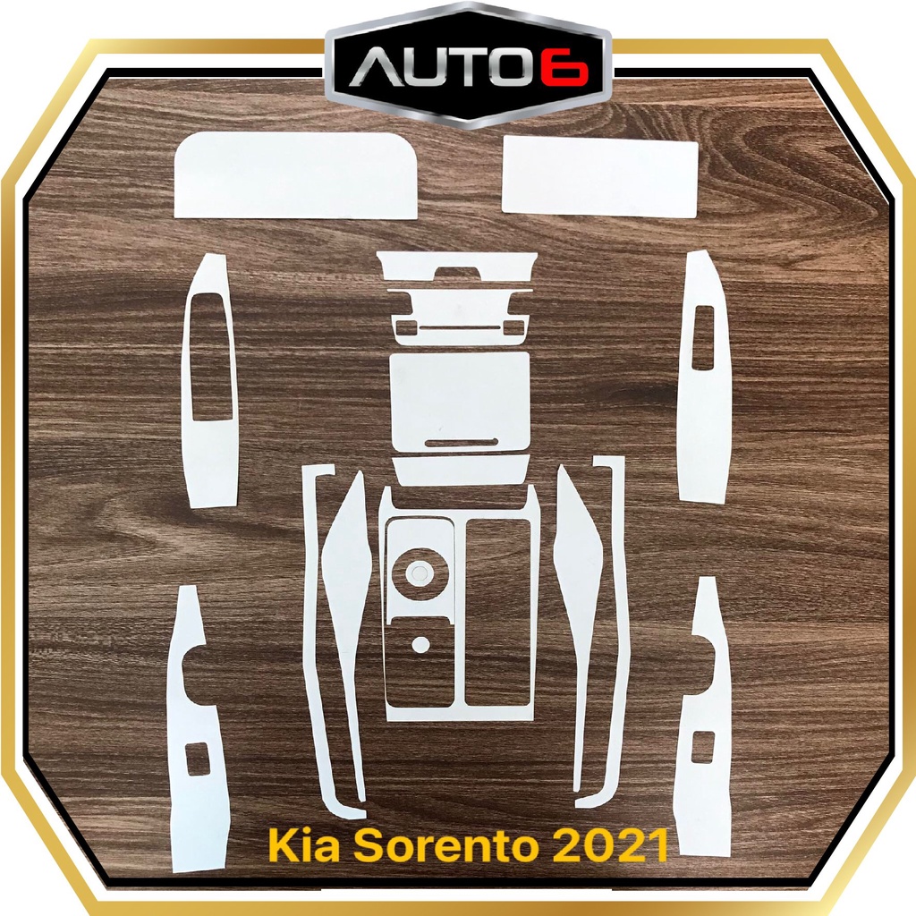 KIA SORENTO 2021-22: Phim PPF bảo vệ nội thất ô tô [ HỘP SỐ ]  - AUTO6 -chống xước, che phủ các vết xước cũ hiệu quả...