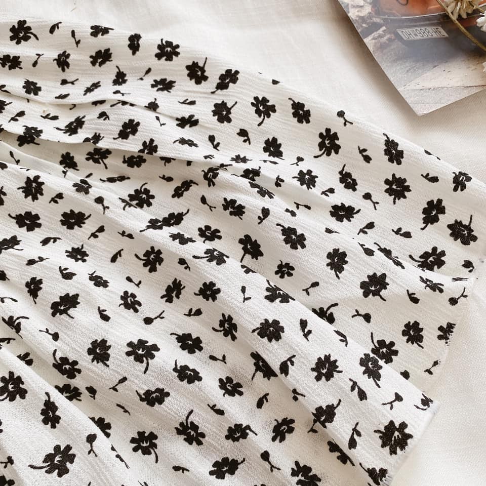 Sét Đầm Nữ Vintage, Váy Đầm Babydoll Chấm Bi Nơ Ngực Tay Bồng Dáng Suông Kèm Gile Ngoài Phong Cách Hàn Quốc. | BigBuy360 - bigbuy360.vn