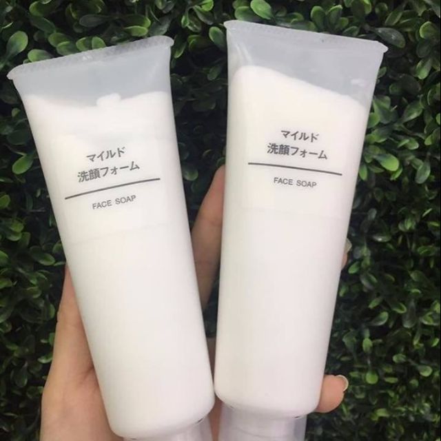 Sữa rửa mặt Mujee Nhật Bản.