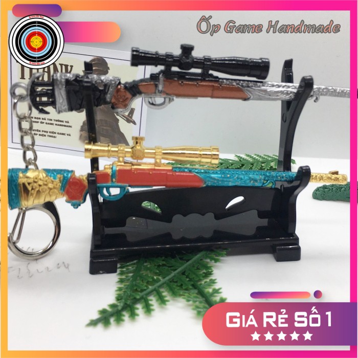 Móc Khoá Skin Pubg M24 Angry Sea Fighting M24 - Móc khoa skin pupg chi tiết giống thật mới 2021