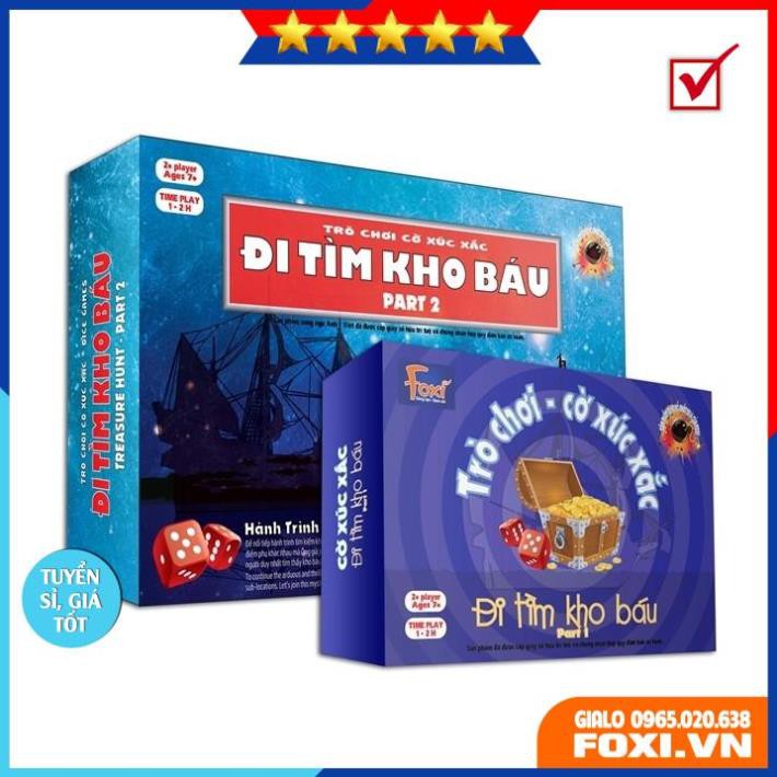 Board game-Escape From Zombie-đi tìm kho báu Foxi-trò chơi hay-gây cấn-hồi hộp và siêu trí tuệ