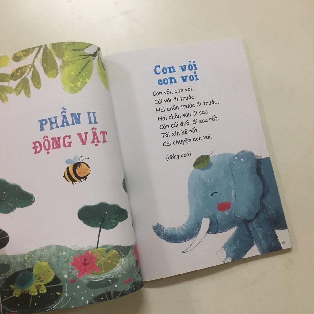 Sách - Cùng Con Học Nói - Ca dao + thơ cho bé từ 0-6 tuổi