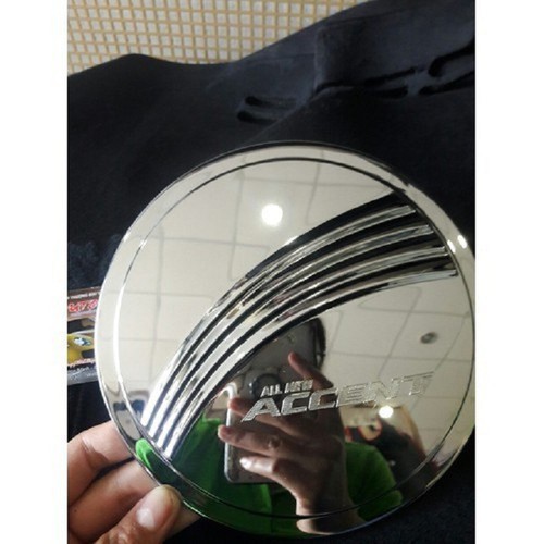 COMBO Lip chia pô + Ốp nắp xăng + Vỏ khóa cacbon ACCENT 2018-2019