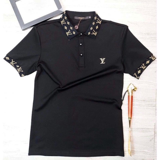 Áo Polo nam cotton gai logo thêu cao cấp | BigBuy360 - bigbuy360.vn
