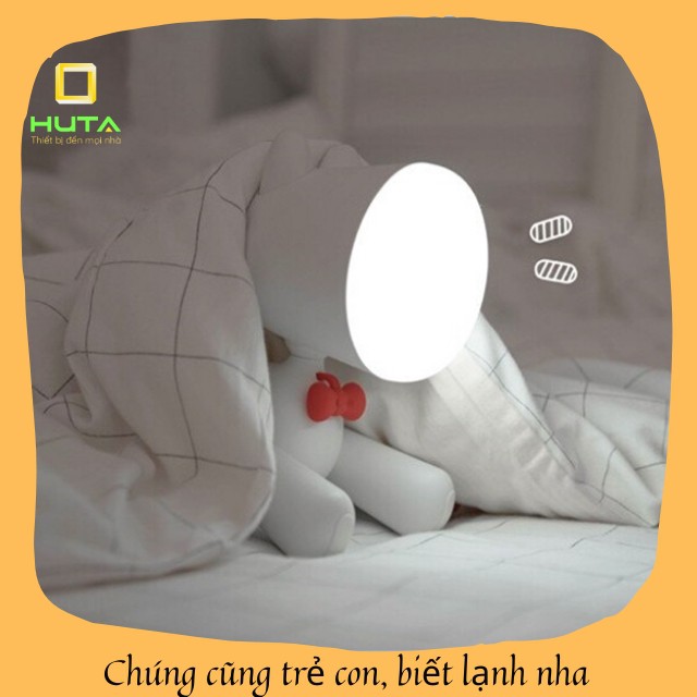 Đèn Đọc Sách Để Bàn Cún Cưng, 2 Chế Độ Sáng, Ánh Sáng Vàng, Pin Sạc Tích Điện, Siêu Cute - HUTA shop