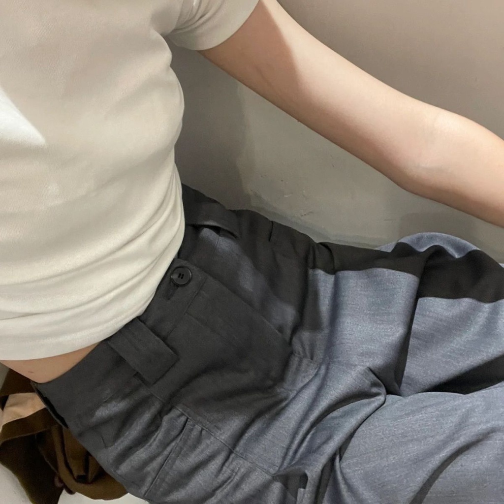 Bán Chạy!F &amp; X Áo Thun Tay Ngắn Hở Rốn Ôm Dáng Màu Trắng Phong Cách Desire Thời Trang Mùa Hè Cho Nữ