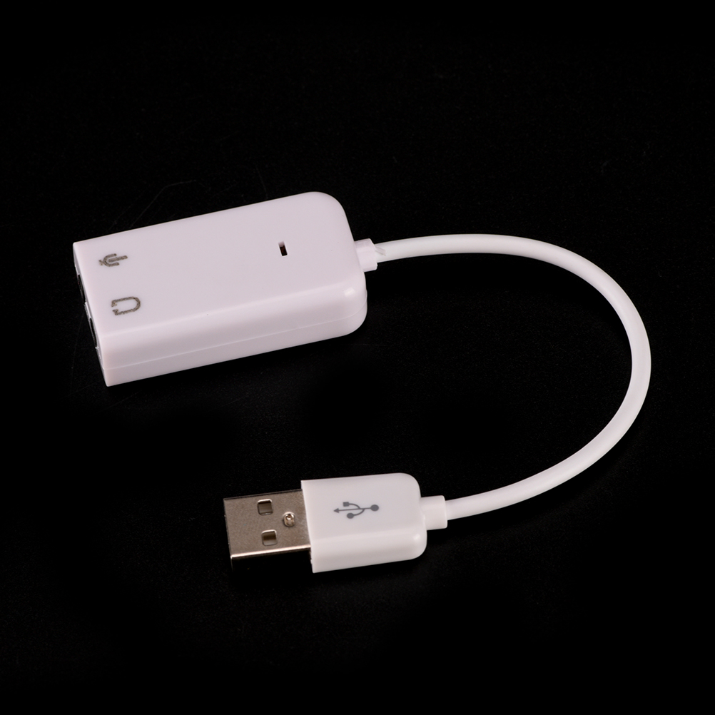 Thẻ Âm Thanh Ngoài Usb 7.1 Kèm Dây Cáp Cho Máy Tính