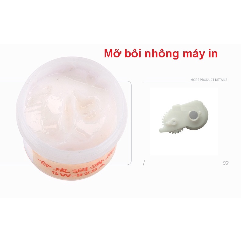 Tổng hợp các loại Mỡ bảo trì sửa chữa máy in laser