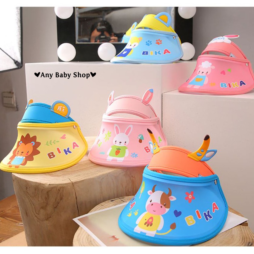 Mũ nón đi biển nửa đầu cho bé màu hình thú nhiều màu cực xinh(hàng có sẵn) ❣❣