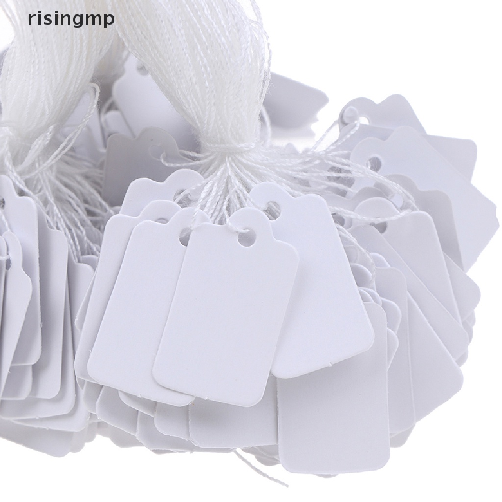 Set 300 Thẻ Ghi Giá Tiền Dùng Để Trưng Bày Trang Sức ♨Trên đó