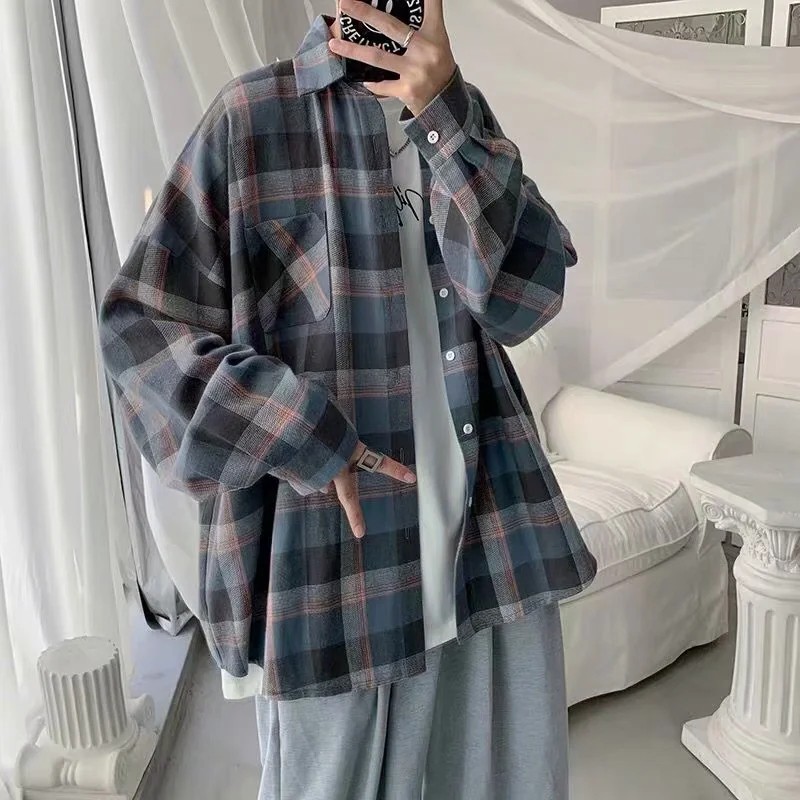 Áo Sơ Mi Caro Dài Tay Thời Trang Nam Kích Cỡ M-3XL | BigBuy360 - bigbuy360.vn