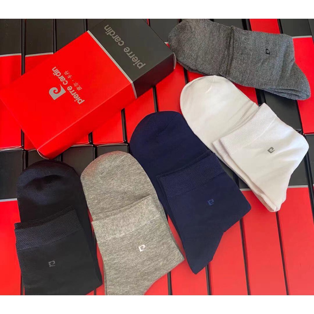 Set combo tất nam pierre cardin