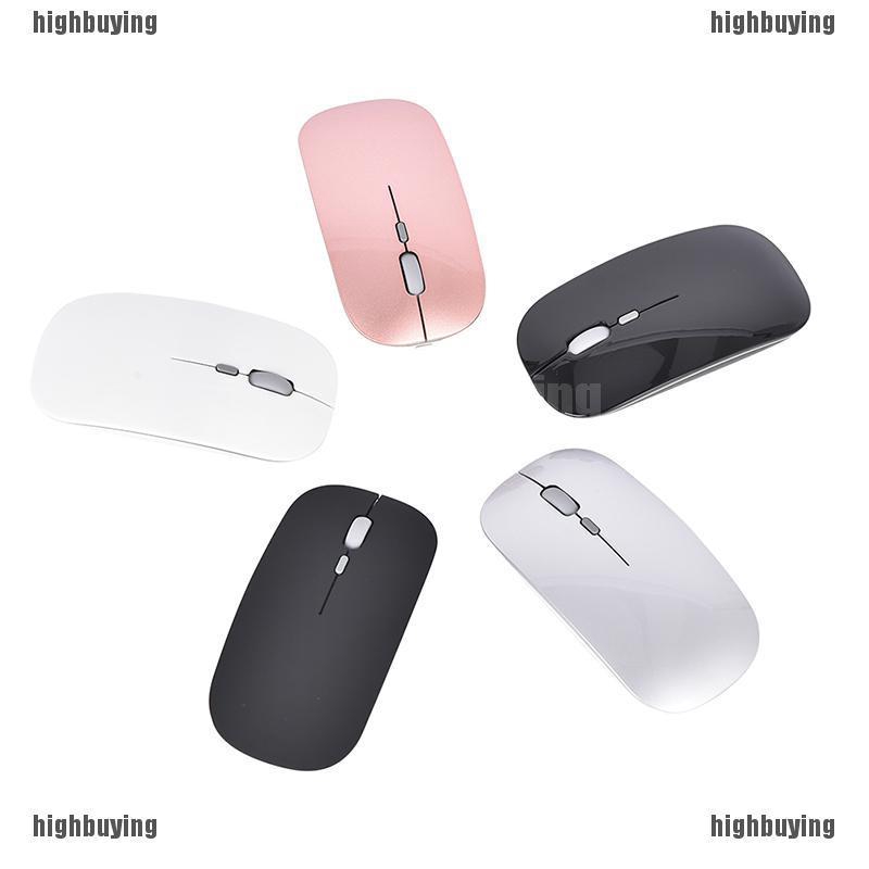 Chuột Không Dây 2.4GHz Sạc USB Siêu Mỏng