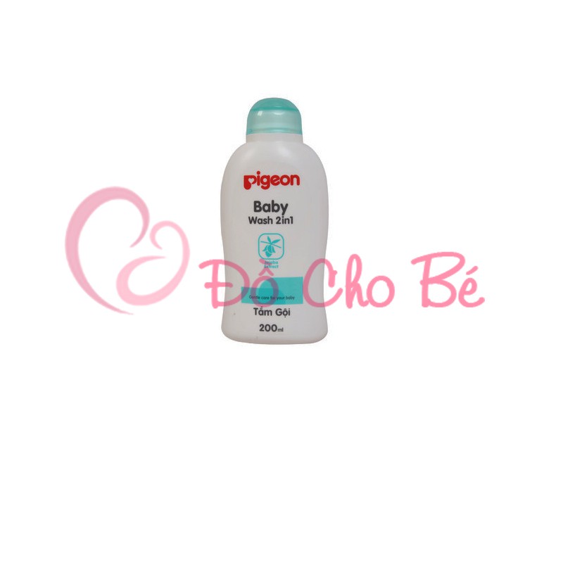 Sữa tắm gội Pigeon jojoba - Màu xanh 200ml