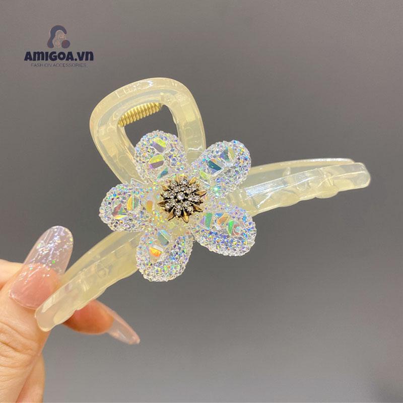 ✨✨Kẹp Tóc Hoa Cỡ Lớn Thanh Lịch Cao Cấp Cho Nữ