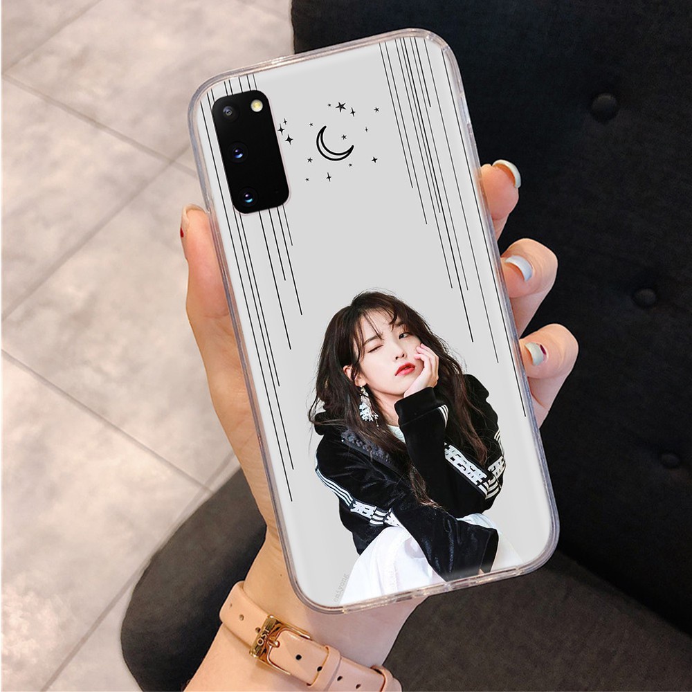 Ốp Điện Thoại Trong Suốt In Hình Iu Lee Ji-Eun Cho Oppo A12E A12 A3S A5S A7 A5 A9 A52 A72 A92 A92S