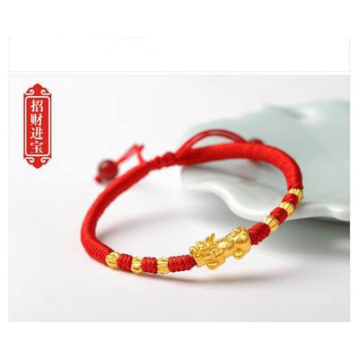 Sao đề cập đến Vòng đeo tay vàng cát Việt Nam Vòng đeo tay nam nữ dây màu đỏ Vòng đeo tay 3D cứng chuyển hạt đường vòng 