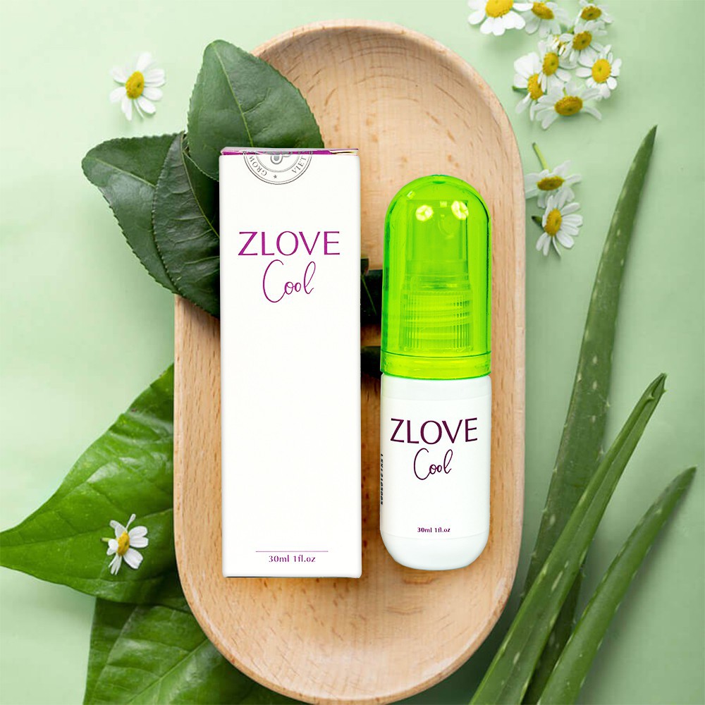 Xịt phụ khoa ZLOVE COOL (Chai 30ml) - Xịt vùng kín kháng khuẩn, khử mùi