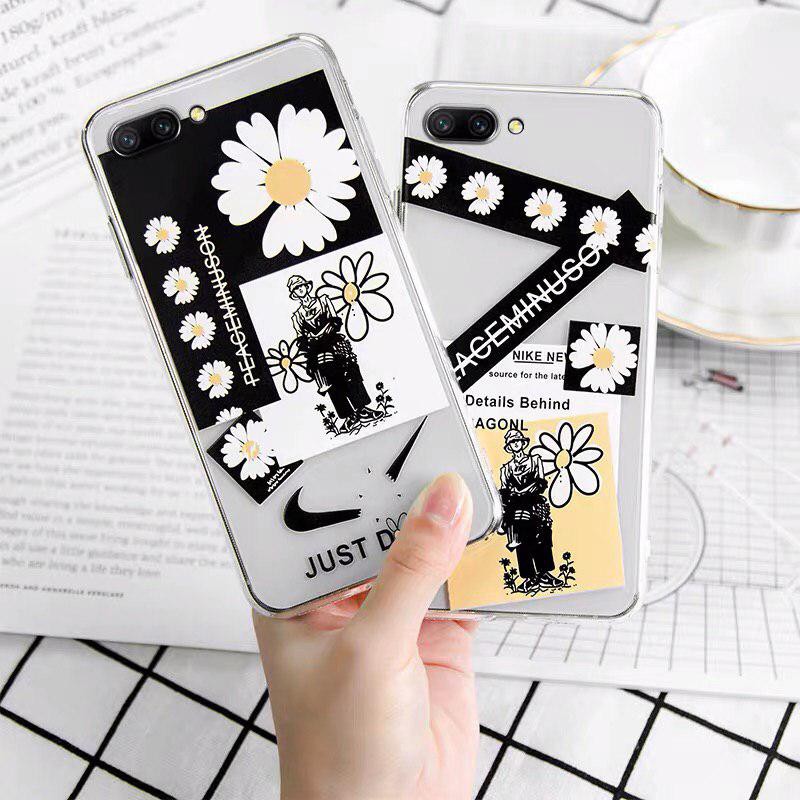 Ốp Lưng iPhone 6/6s/6 Plus/6s Plus/7/8/7 Plus/8 Plus/X/Xs/Xr mẫu trong Hoa Cúc Peaceminusone