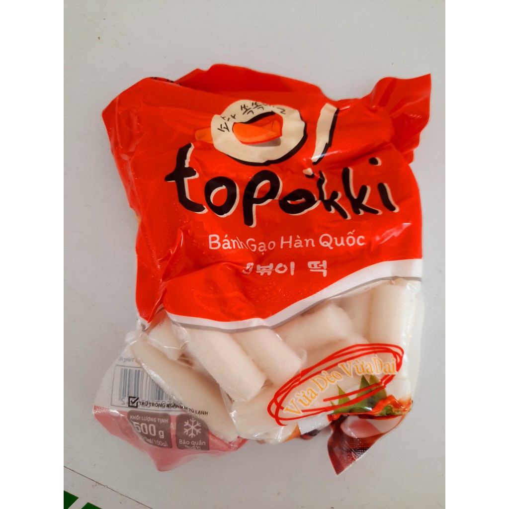 500G TOKBOKKI TRUYỀN THỐNG LOẠI NGON