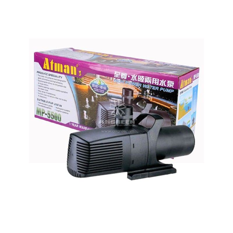 Bơm Atman MP - 5500/6500/7500/8500/9500/12000/15000/18000/20000 cho hồ Koi, non bộ, hồ cá