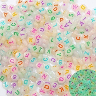 100 Hạt Chữ Cái Và Hình Tim Dạ Quang