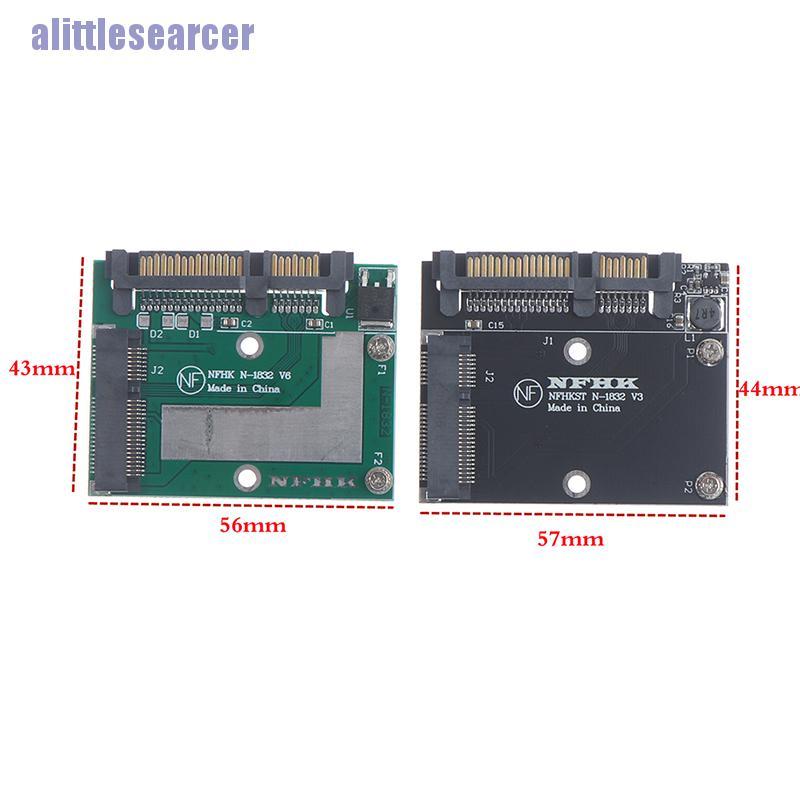 Card Chuyển Đổi Msata Mini Pcie Ssd Sang 2.5 '' Sata3 6.0gps