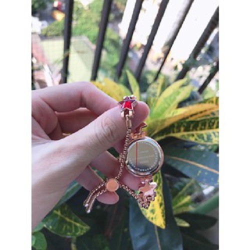 Đồng Hồ Nữ Dây Kim Loại KIMIO 6352 dây rút, dây đính đá ngôi sao may mắn - Đồng Hồ Nữ Dây Kim Loại mặt tròn nữ tính | BigBuy360 - bigbuy360.vn