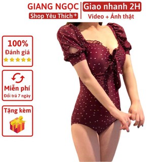 Bikini đi biển liền thân big size cao cấp che bụng đủ size hottrend hè 2020 ❣️  ྇
