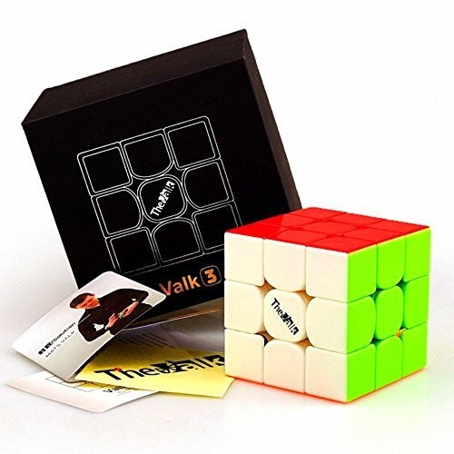 Đồ chơi Rubik 3x3 The Valk 3 Stickerless - Rubik Cao Cấp Quốc Tế ( Tặng dầu bôi trơn Rubik )