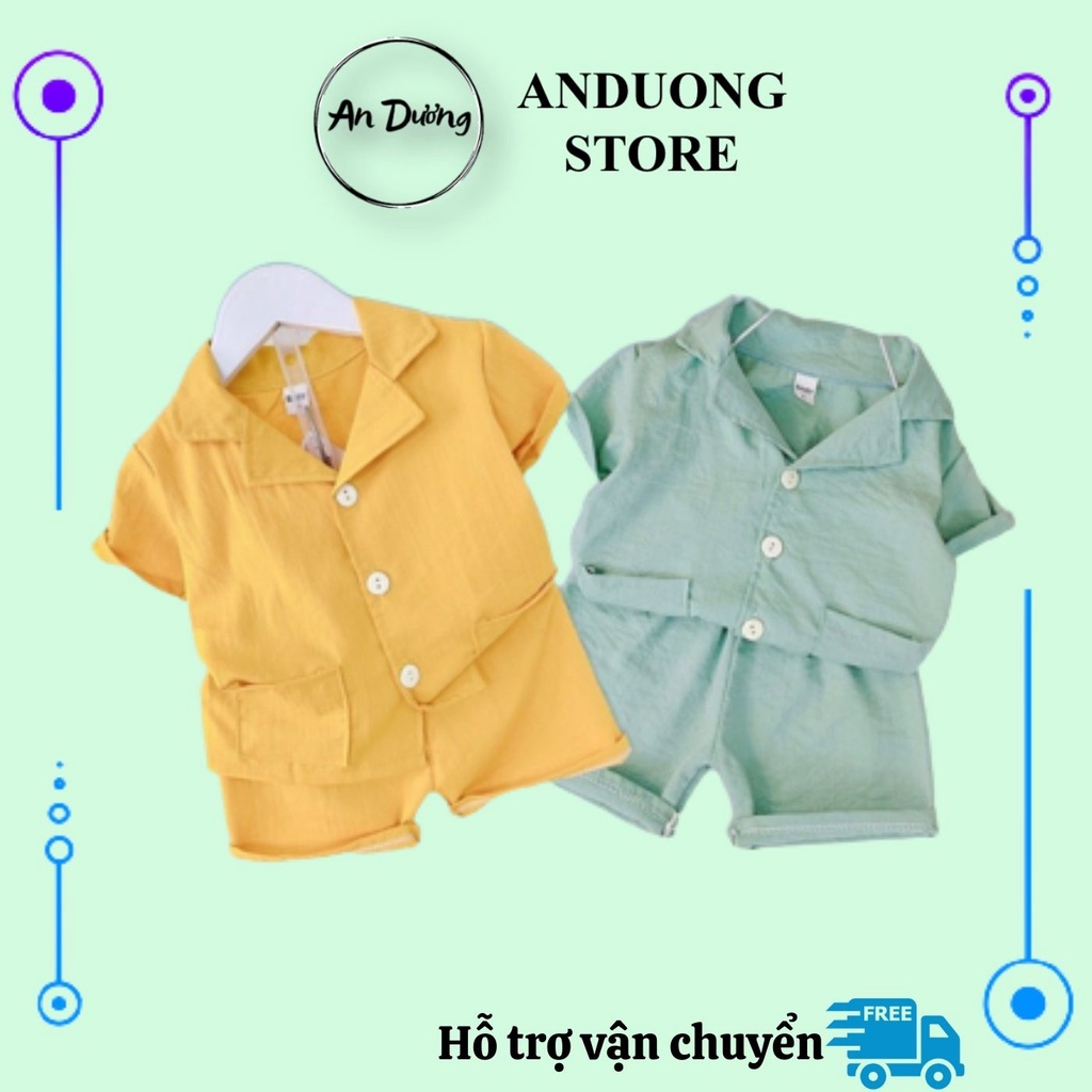 Set công tử bé trai, Body công tử cho bé trai 10-20kg DNK687 B55