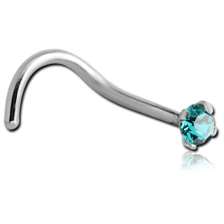 Khuyên mũi Titanium đá Swarovski