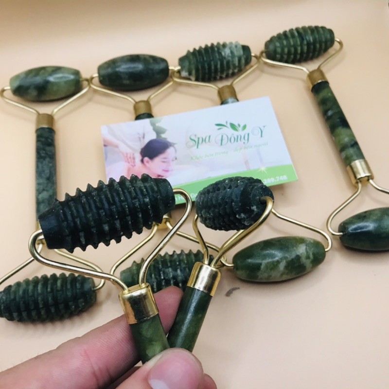 Ngọc massage mặt cực phê 2 đầu