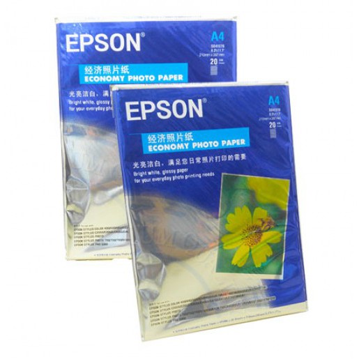 Giấy in ảnh Epson A4-1 mặt 20 tờ