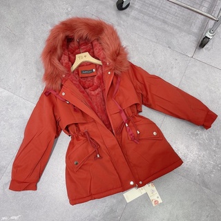 ÁO PARKA NỮ ĐỎ SIÊU ĐẸP ẤM