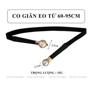 Đai váy nữ tròn nhỏ suzystore - thắt lưng nữ bản nhỏ nịt áo váy tròn nhỏ cài tiện lợi - belt áo nhỏ xinh