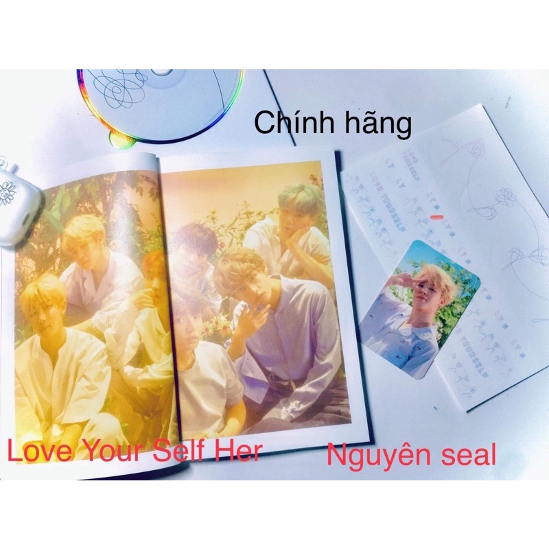 [Mã LIFEXANH03 giảm 10% đơn 500K] Có sẵn Bts Love Yourself Her album trang trí