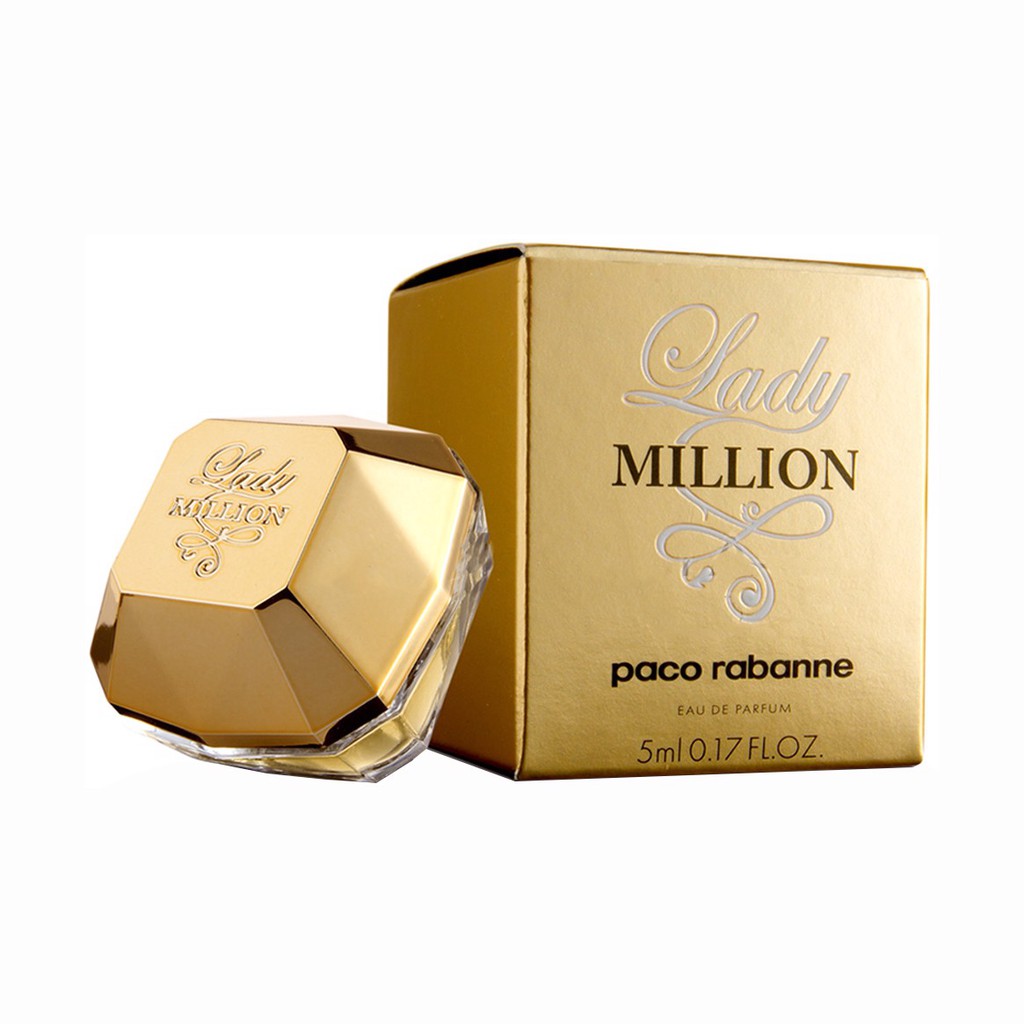 Nước hoa mini Nữ PACO RABANNE Lady Million 5ml